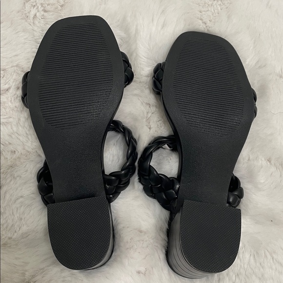 Dolce Vita Chunky Black Womens Sandels Size 10 - Picture 5 of 7